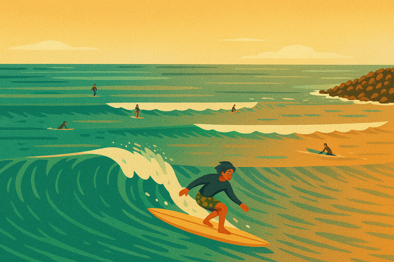 漁光島衝浪指南｜VAST帶你深入了解浪點特色、交通方式與台南必訪景點