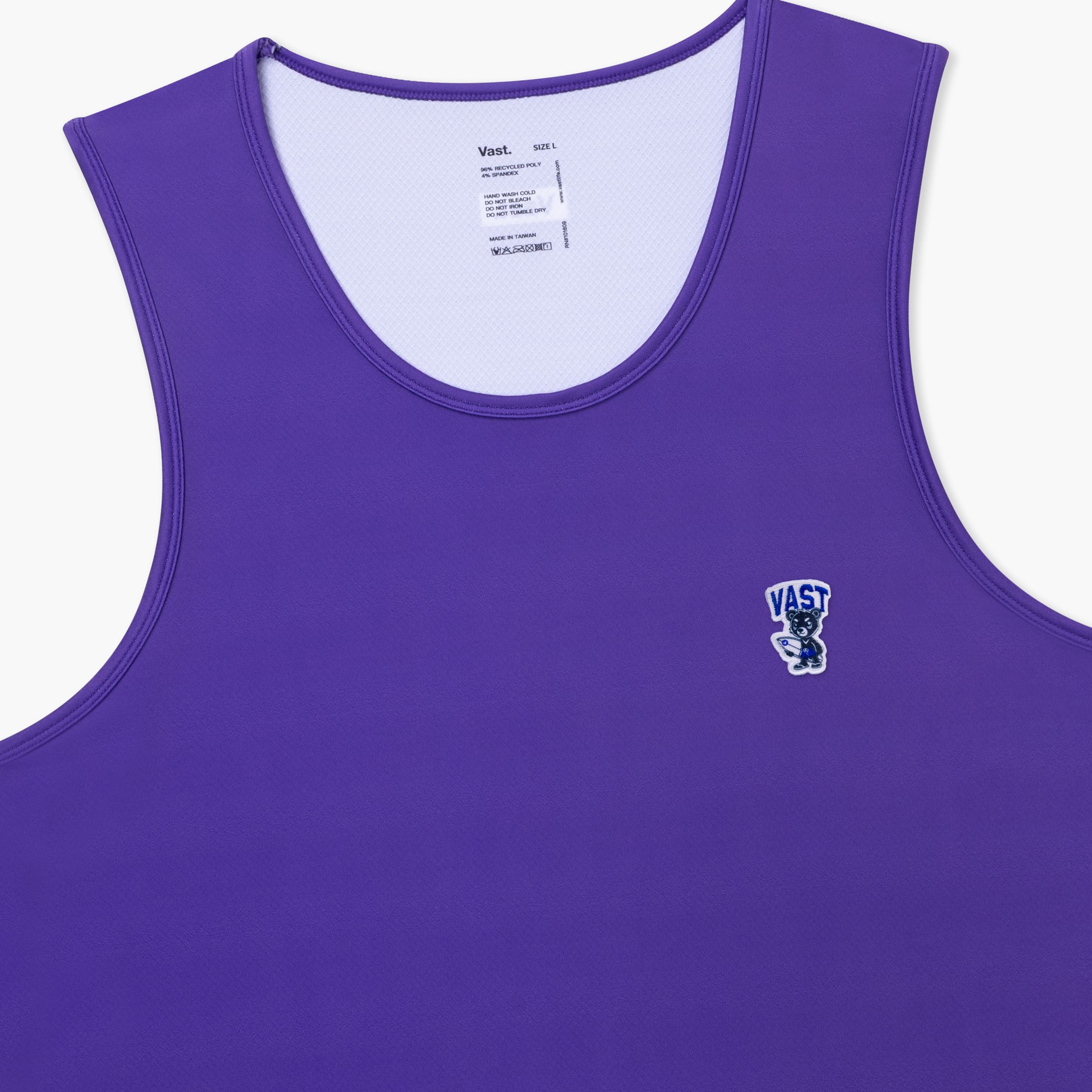 VAST Aqua Terra Formosa Bear Tech Tank - 防曬機能快乾背心 - 熊圖騰