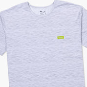 VAST Aqua Terra Elements Tech Tee - 防曬機能短袖衝浪衣 - 淺灰雪花紋理