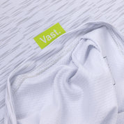 VAST Aqua Terra Elements Tech Tee - 防曬機能短袖衝浪衣 - 淺灰雪花紋理