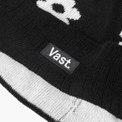 VAST白色櫻花圖騰毛帽