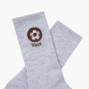 VAST 櫻花圖騰 中筒全循環襪