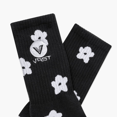 VAST Flower Patch 復古中筒襪