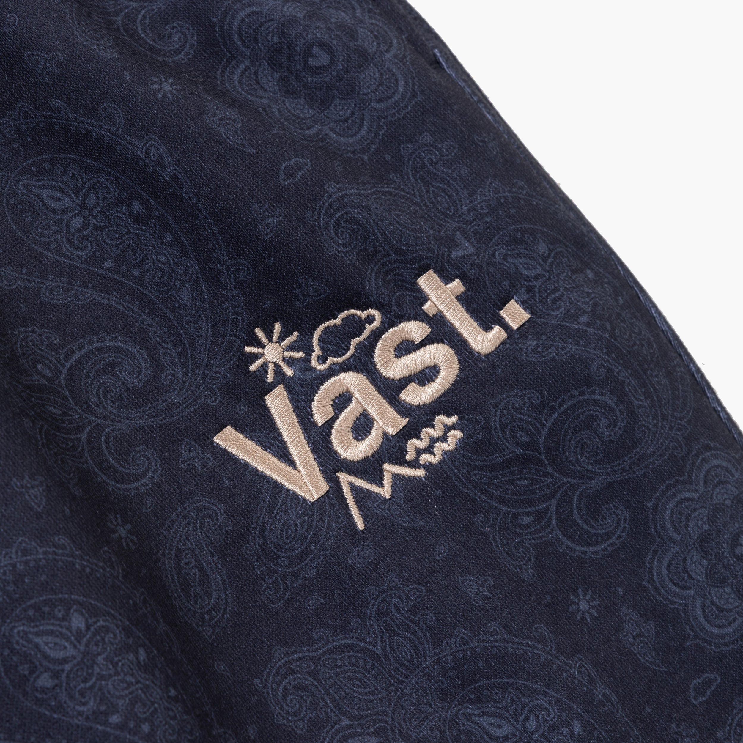 VAST Paisley Sweatpant 休閒長褲-黑灰色