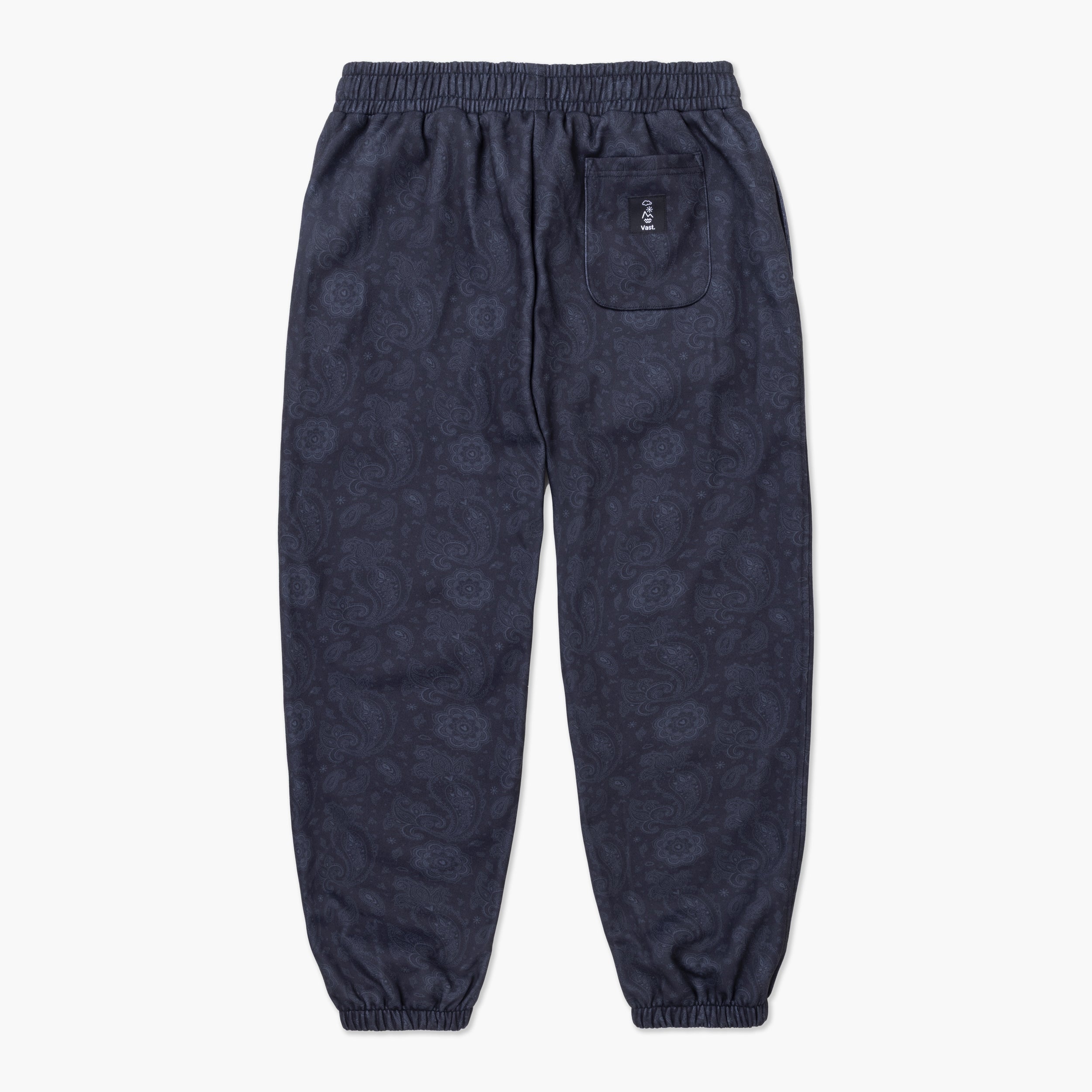 VAST Paisley Sweatpant 休閒長褲-黑灰色