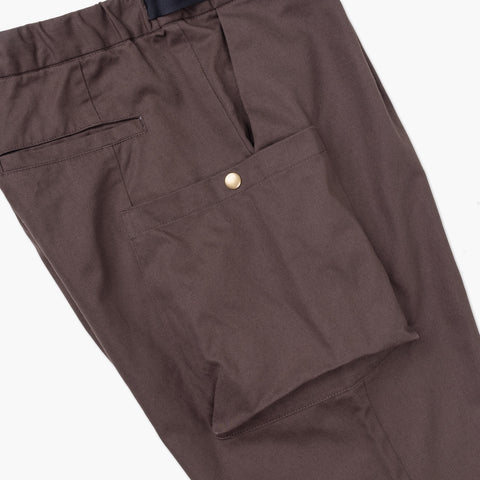 VAST Buckle Up Cargo Pant 腰帶工裝長褲 - 深棕色