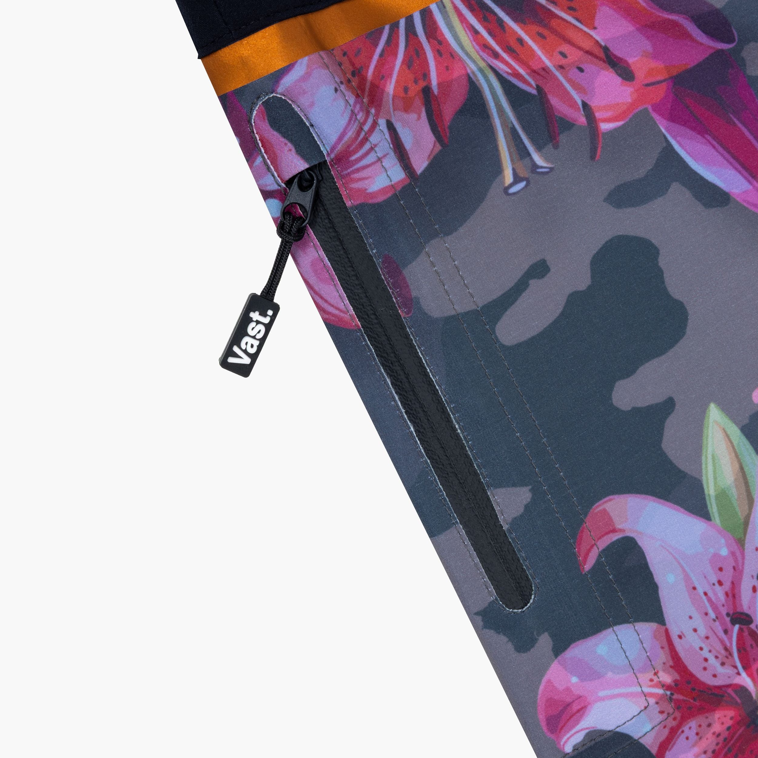 VAST Floral Blend Camo Copper Boardshort - 花朵 銅系列衝浪褲