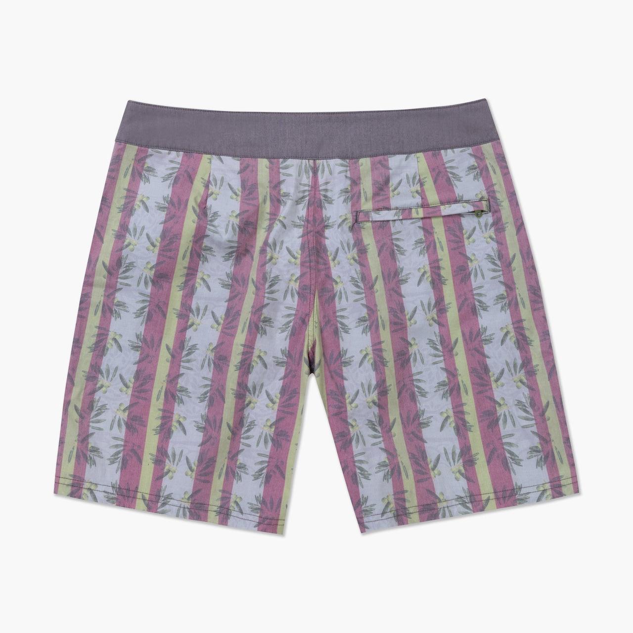 VAST Peace Boardshort 橄欖葉復古短版衝浪褲-橄欖綠