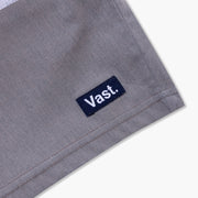 VAST Natural Lines   疊色線條復古短版衝浪褲-海軍藍