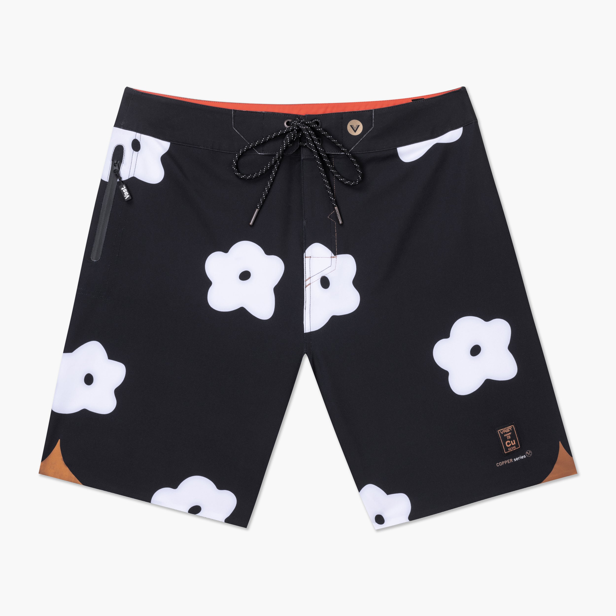 VAST Flower Patch 衝浪褲-黑色