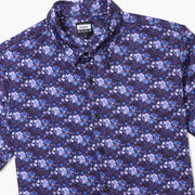 VAST Digi Floral 印花襯衫-藍