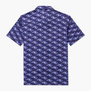 VAST Digi Floral 印花襯衫-藍