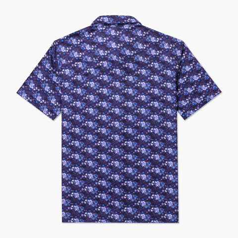VAST Digi Floral 印花襯衫-藍