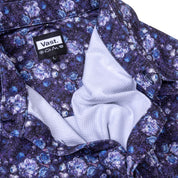 VAST Digi Floral 印花襯衫-藍