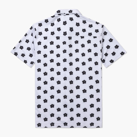 VAST FLOWER POWER 印花襯衫-白