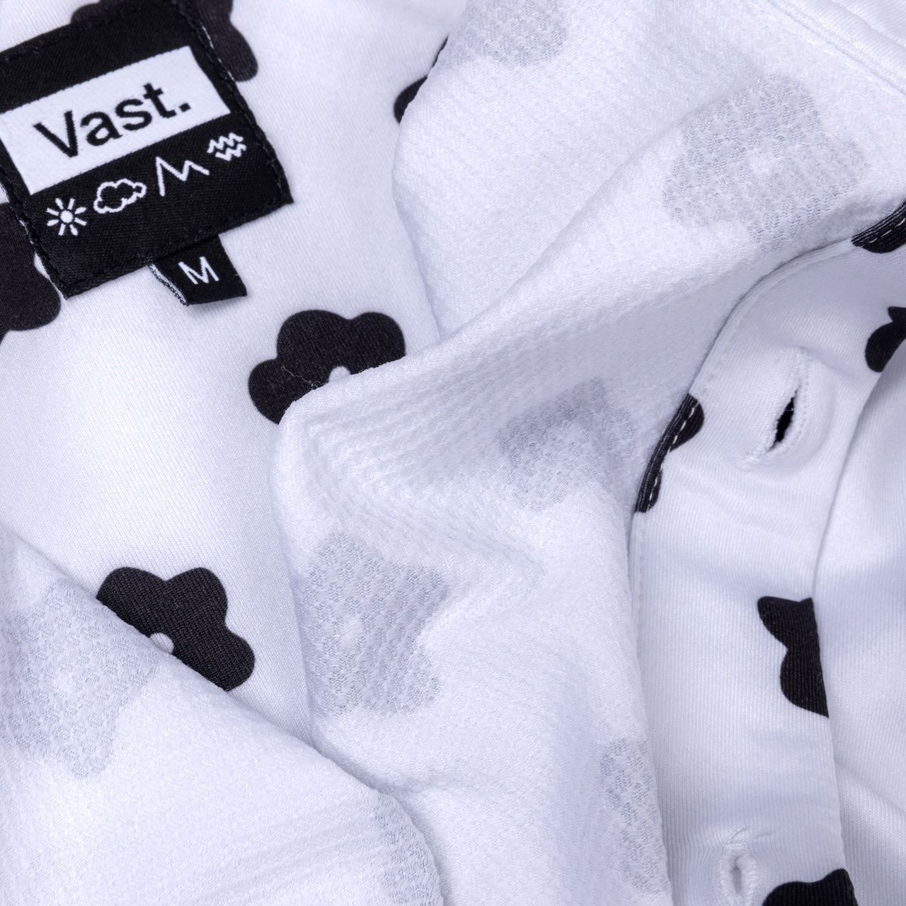 VAST FLOWER POWER 印花襯衫-白