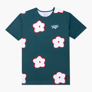 VAST FLOWER PATCH 防曬機能衝浪T Shirt-深綠色
