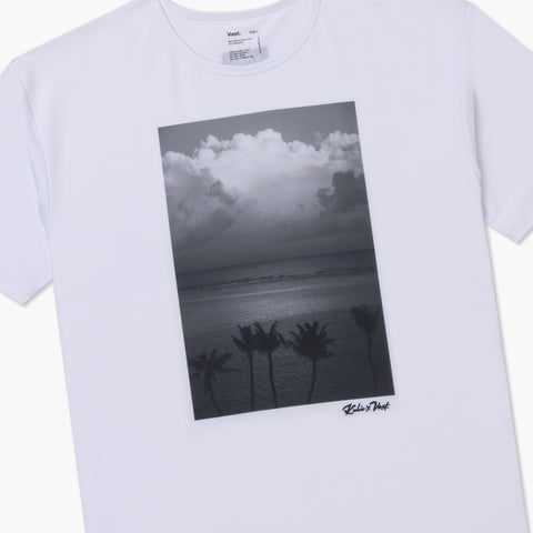 VAST KUHIO EARTH防曬機能衝浪T Shirt-白