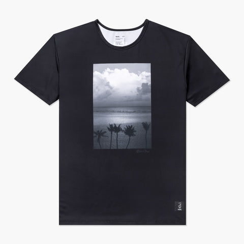 VAST KUHIO EARTH防曬機能衝浪T Shirt-黑
