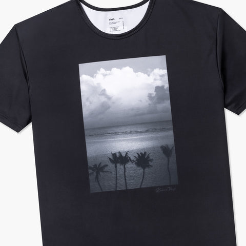 VAST KUHIO EARTH防曬機能衝浪T Shirt-黑
