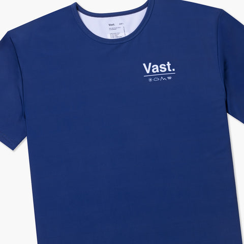 VAST Elements 防曬機能衝浪T Shirt-海軍藍