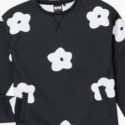 VAST Flower Patch Pullover-黑色