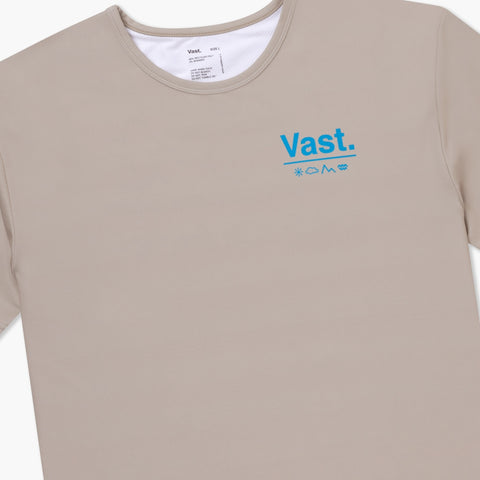 VAST Elements 防曬機能衝浪T Shirt-卡其