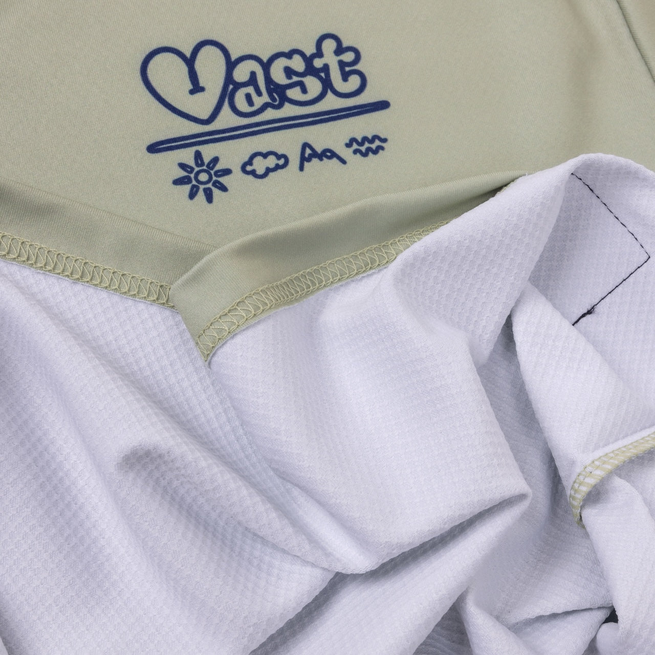 VAST 街頭Elements防曬機能衝浪T Shirt-綠