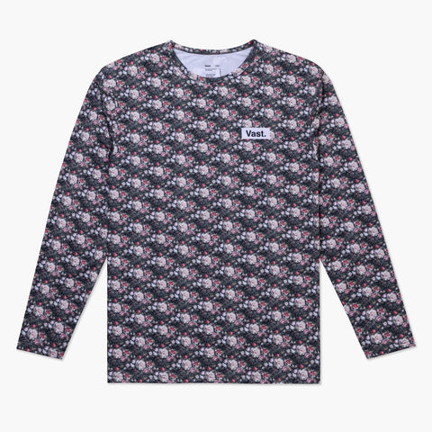 VAST DIGI FLORAL印花 長袖上衣