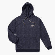 Vast Paisley Pullover 連帽上衣-黑灰色