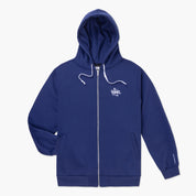 Vast  Zip Up Hoodie-連帽外套-深藍色