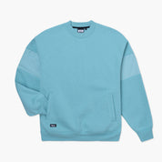 VAST Earth Tones Mock Neck Sweater 小高領衛衣 正面 深藍色