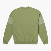 VAST Earth Tones Mock Neck Sweater 小高領衛衣 背面 軍綠色