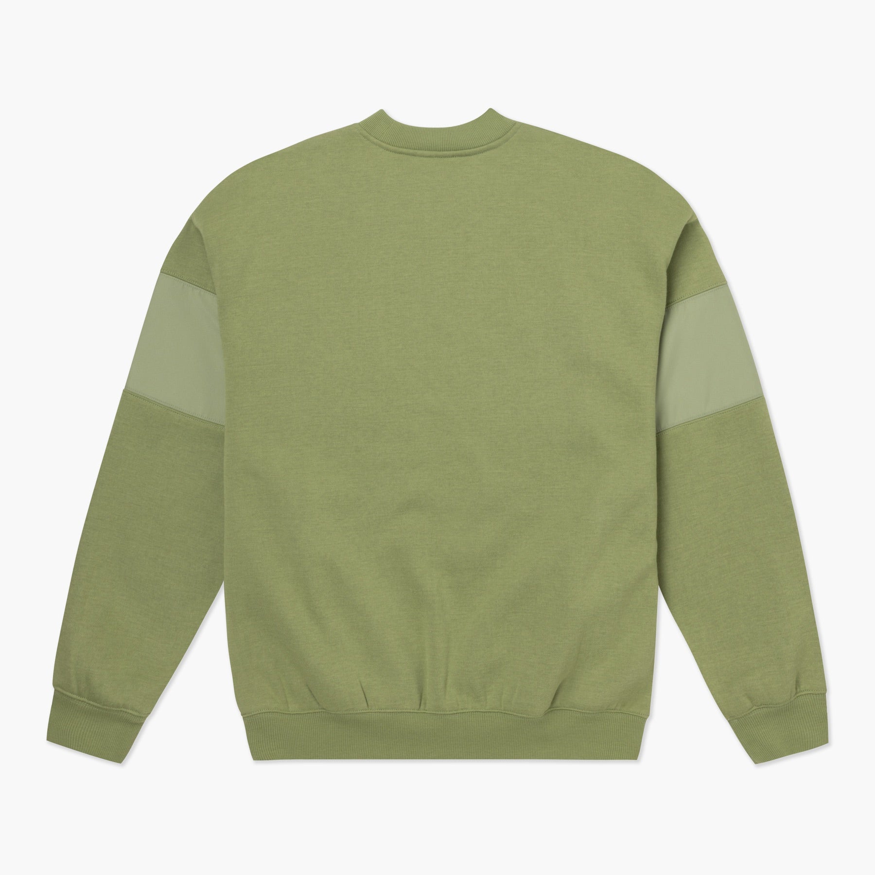 VAST Earth Tones Mock Neck Sweater 小高領衛衣 背面 軍綠色