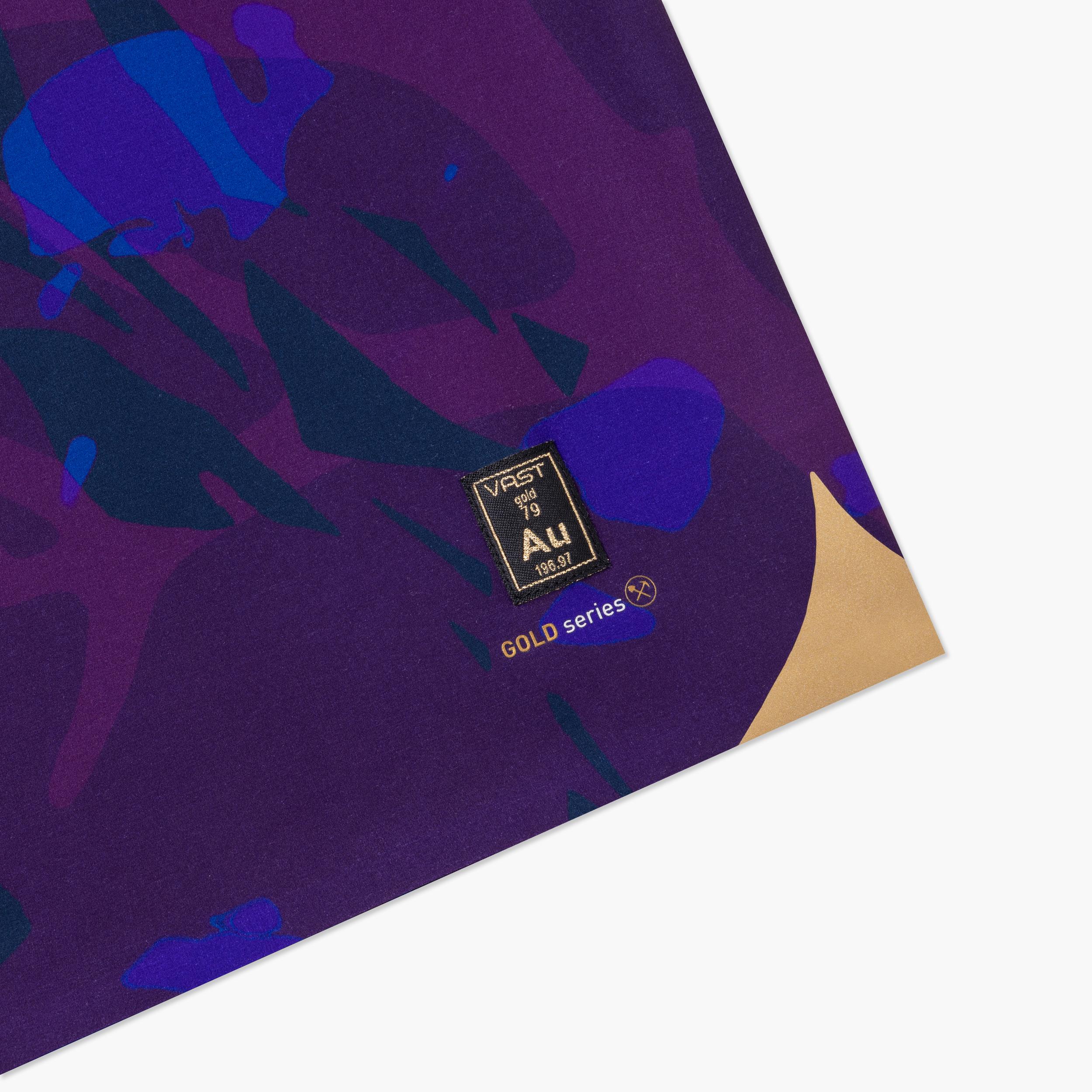 VAST Translucent Foliage Gold Boardshort - 透視圖騰 金系列 機能衝浪褲