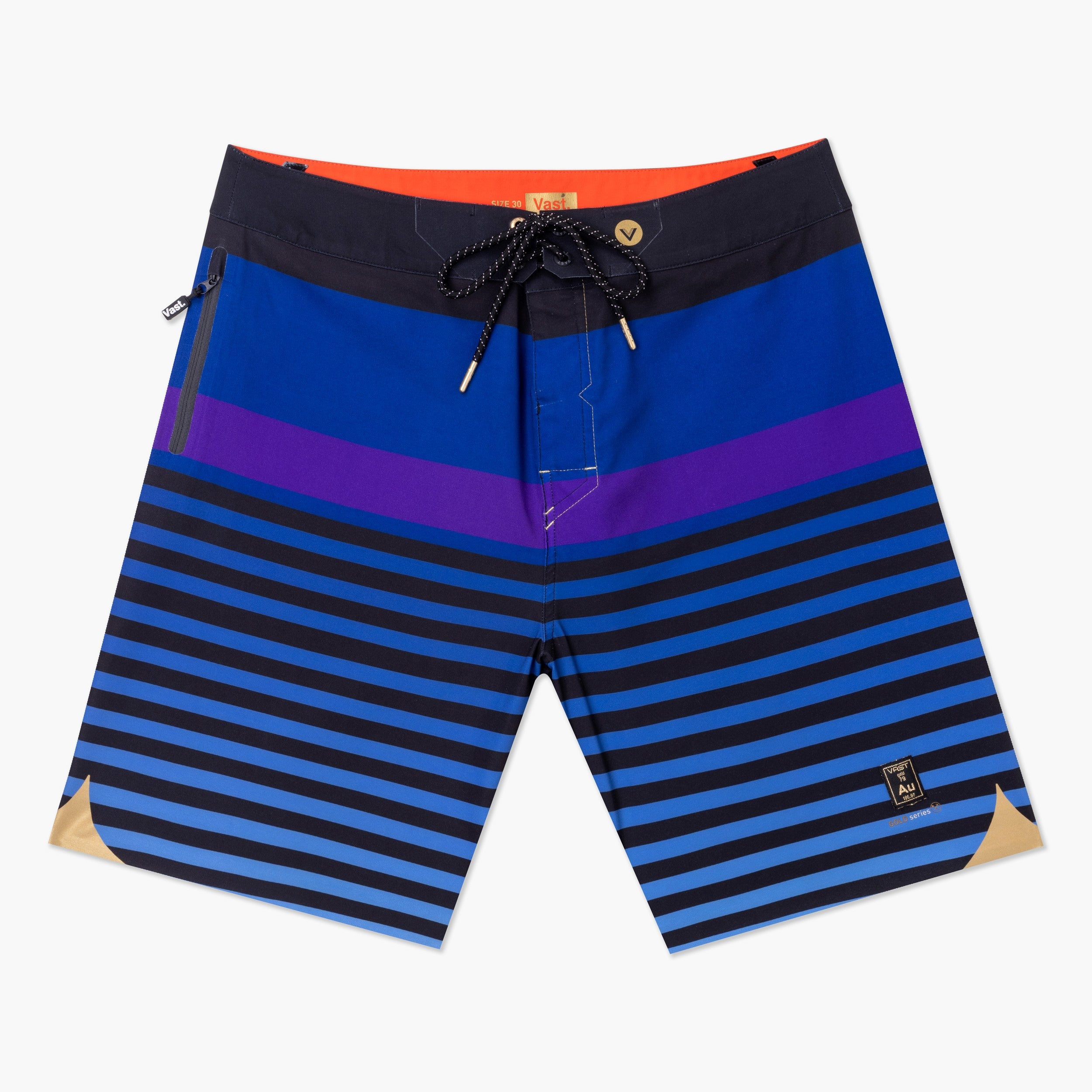 VAST Horie Stripes Gold Boardshort - 條紋 金系列 機能衝浪褲