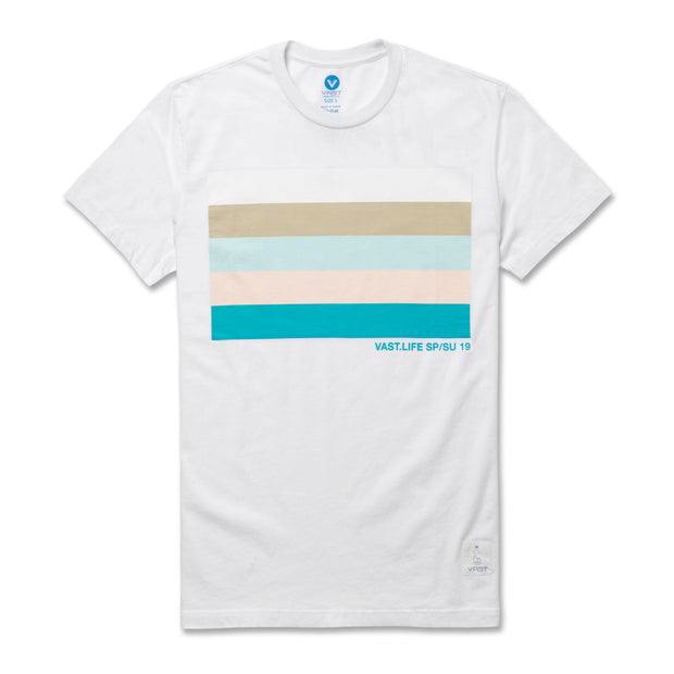 Vast Blocks Tee 短袖T恤 - White