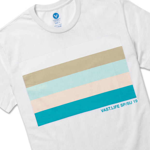 Vast Blocks Tee 短袖T恤 - White