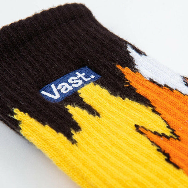 VAST Fro Socks 迷幻塗鴉中筒襪