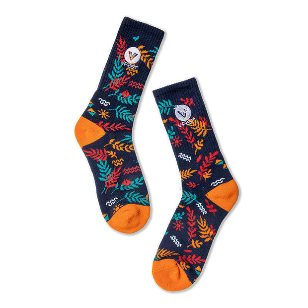 VAST Tropical Elements Socks 熱帶印花中筒襪