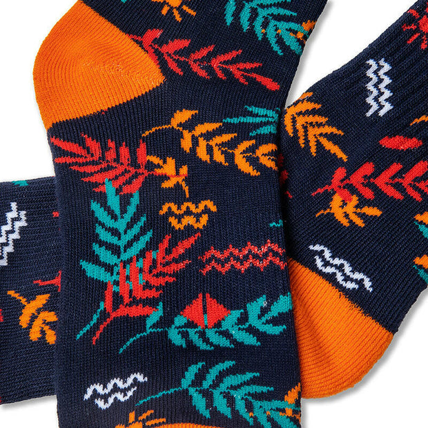 VAST Tropical Elements Socks 熱帶印花中筒襪