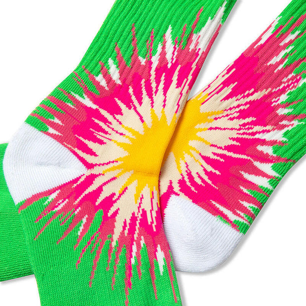 VAST Tie Dye Socks 繽紛渲染中筒襪