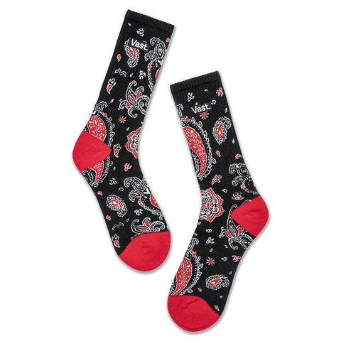 VAST Paisley Socks 變形蟲印花中筒襪