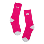 VAST Fuchsia Socks 復古紫紅色中筒襪