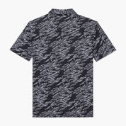 VAST Aqua Terra Midnight Camo Tech Button Up - 午夜迷彩機能短袖襯衫