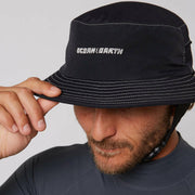 OCEAN EARTH Gland Soft Peak 衝浪漁夫帽 - 黑