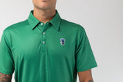 VAST Aqua Terra Formosa Bear Polo 模特兒穿著展示 綠
