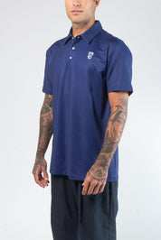 VAST Aqua Terra Formosa Bear Polo 模特兒穿著展示 藍