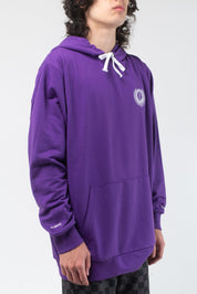 VAST United Elements Hooded Pullover 模特兒穿著展示 紫色