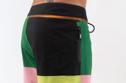 VAST Color Blocks 4 Copper Boardshort 模特兒穿著展示 綠